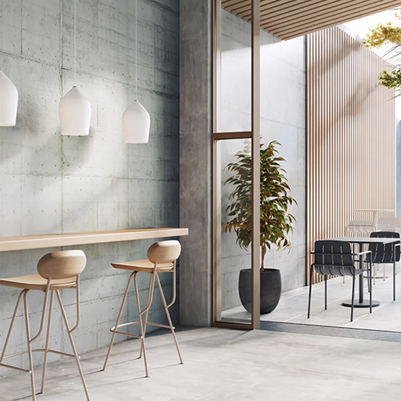 Новый дизайн 2023 итальянская уличная мебель водонепроницаемый солнцезащитный металлический алюминиевый двор для отдыха кофейный столик и Набор стульев