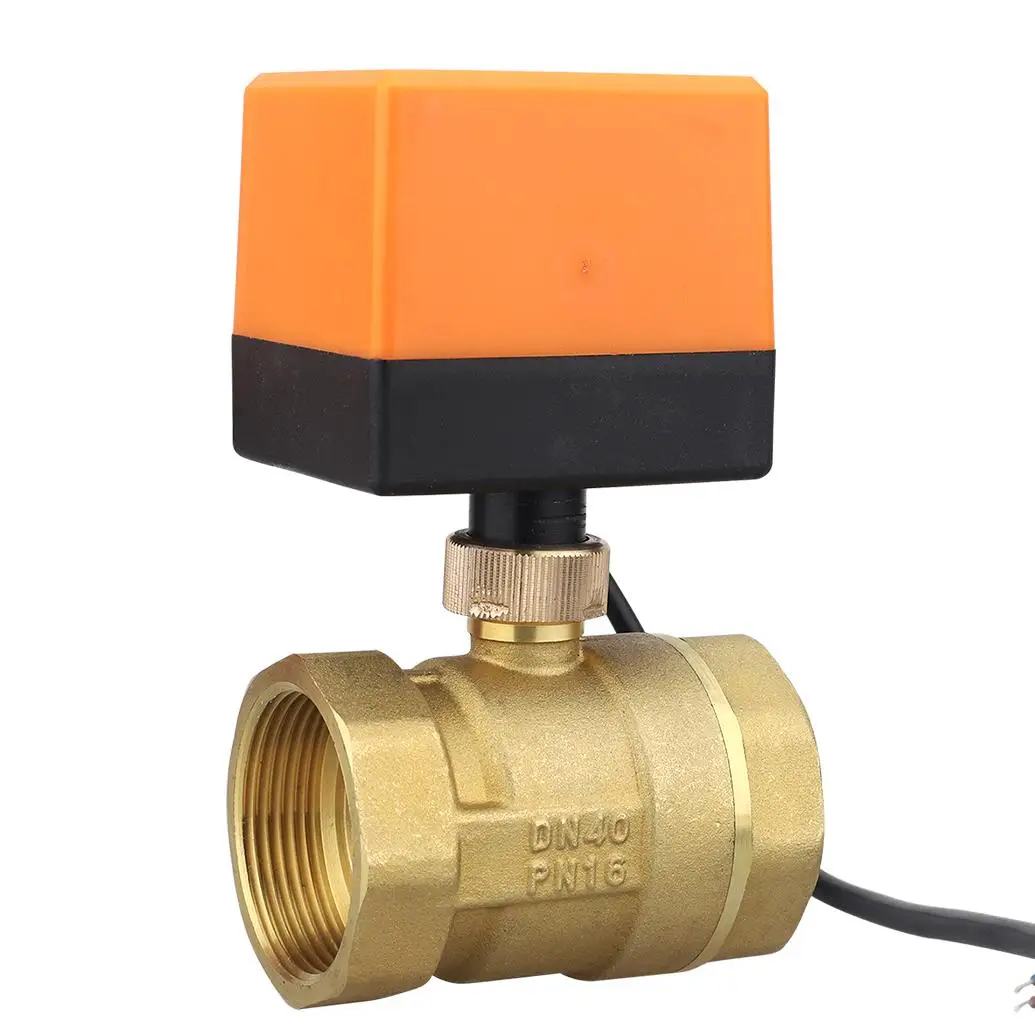 BC0147 Three wire switch type two way electric air conditioning fan coil solar electric ball valve