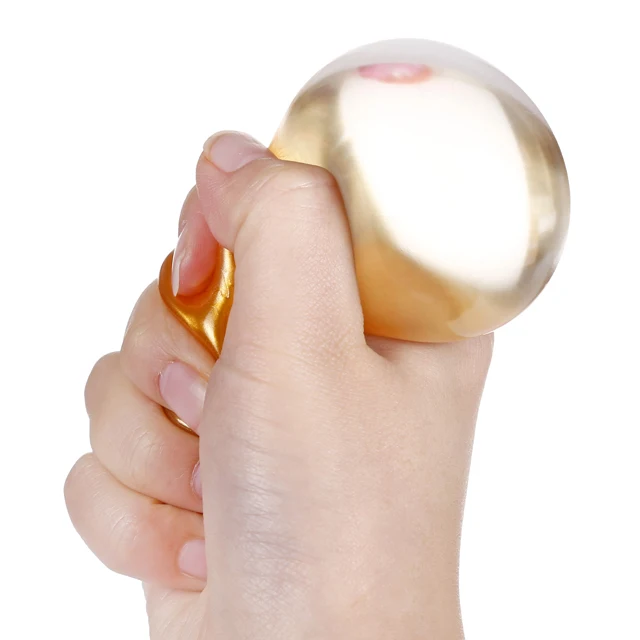 High Quality Promotional Novelty Design Environmental-Friendly Colorful TPR Squeeze Skull Splat Ball Toys