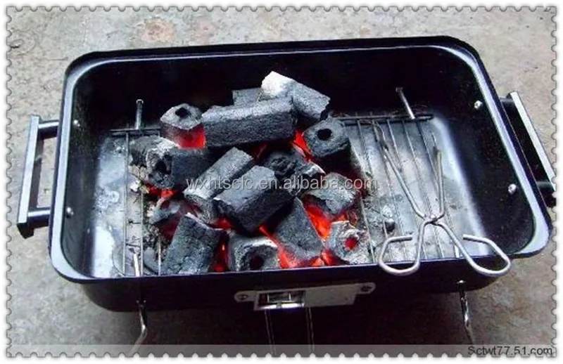 Hard wood sawdust smokeless charcoal/machine made charcoal/BBQ charcoal briquette