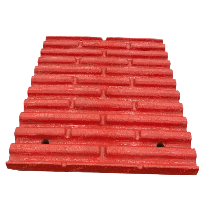 Various brands of jaw crusher jaw plate spare parts jaw liners