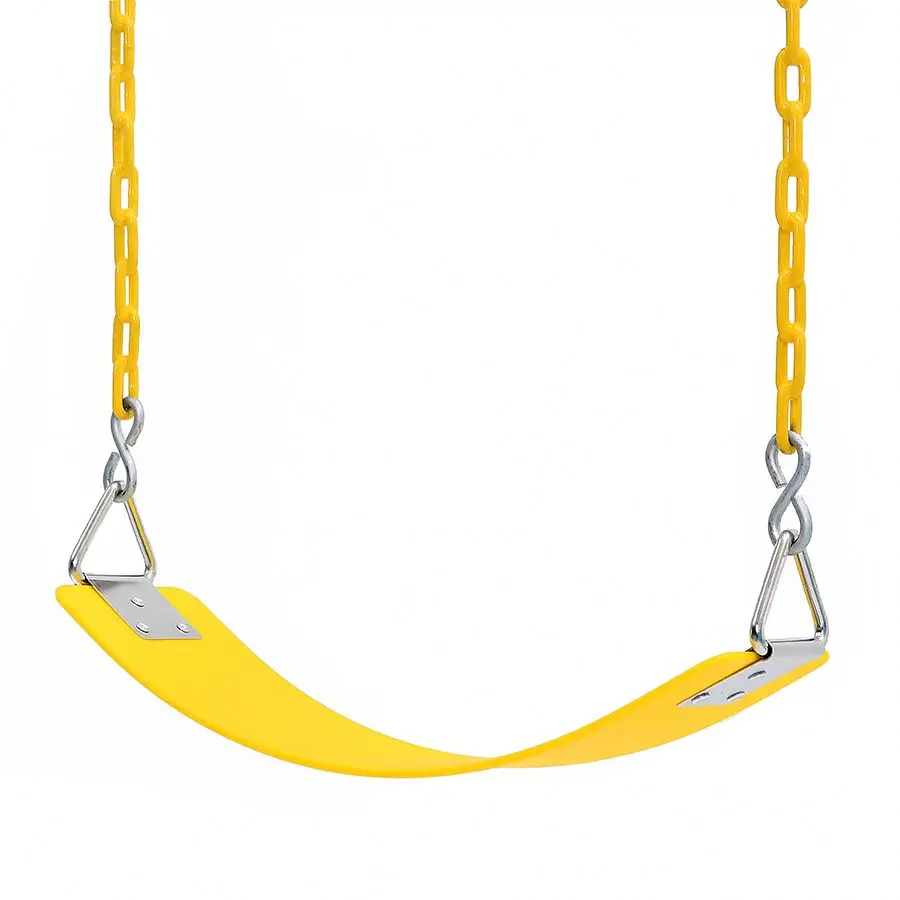 High quality Patio children EVA swing metal chain hanging swing seat for different ages