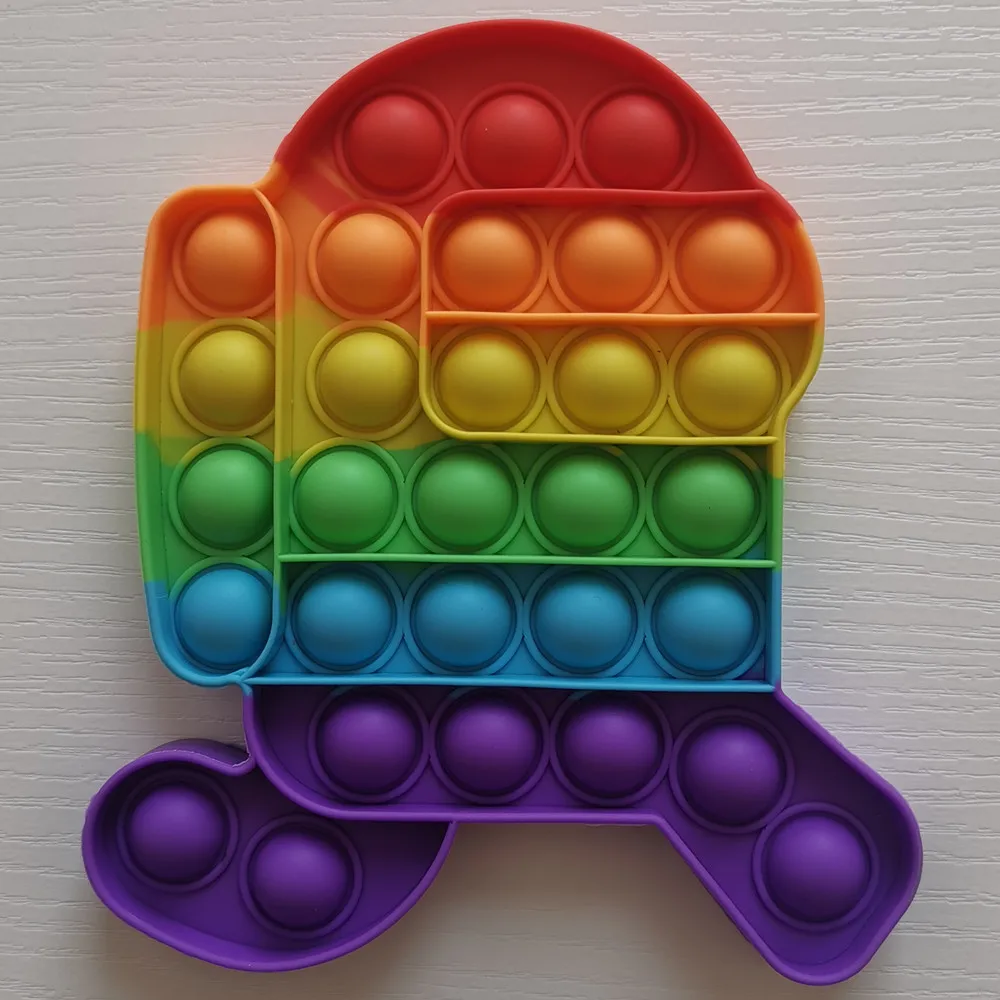 Toys Pop Fidgets Pack Poppet Figit Sensory Toys Popit Popits Popper Poppers Stocking Stuffers for Kids