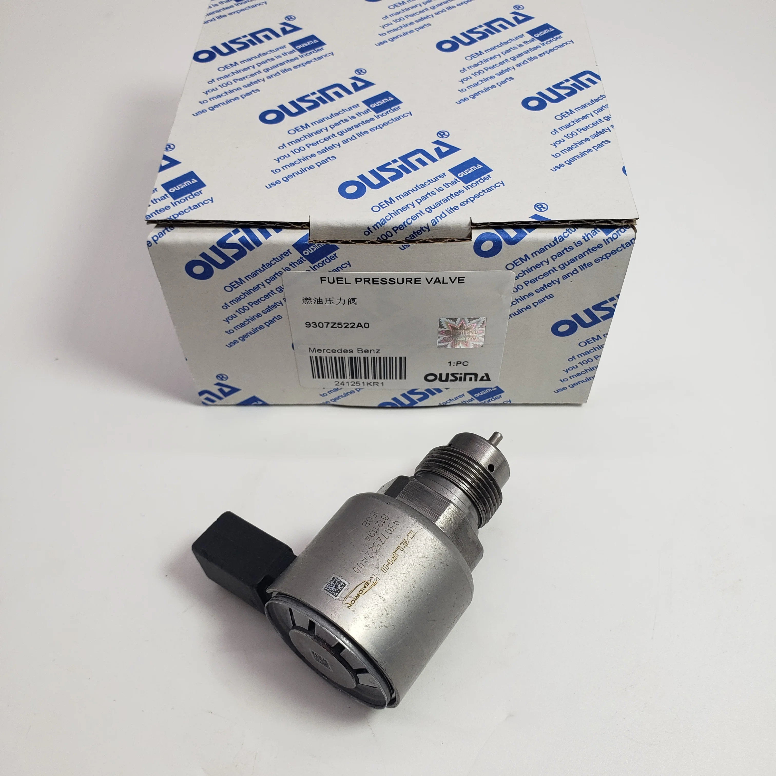 OUSIMA 9307Z522A0 Fuel Pressure Valve Excavator Machinery Parts for Mercedes Benz Construction Machinery Parts
