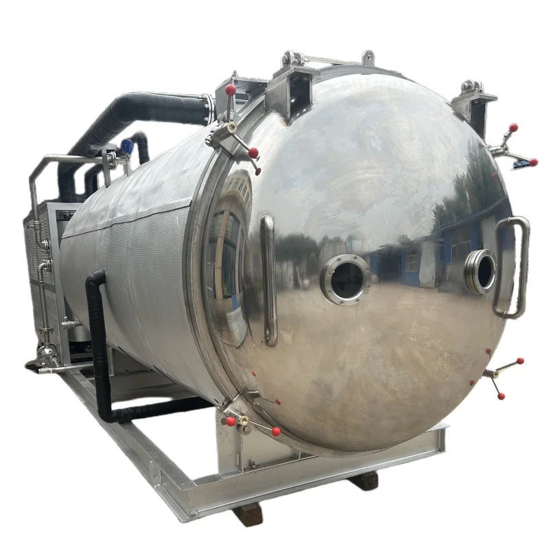 Industrial food freeze drying machine 50m2 100m2  200m2 Vacuum fruit food freeze dryer for process price