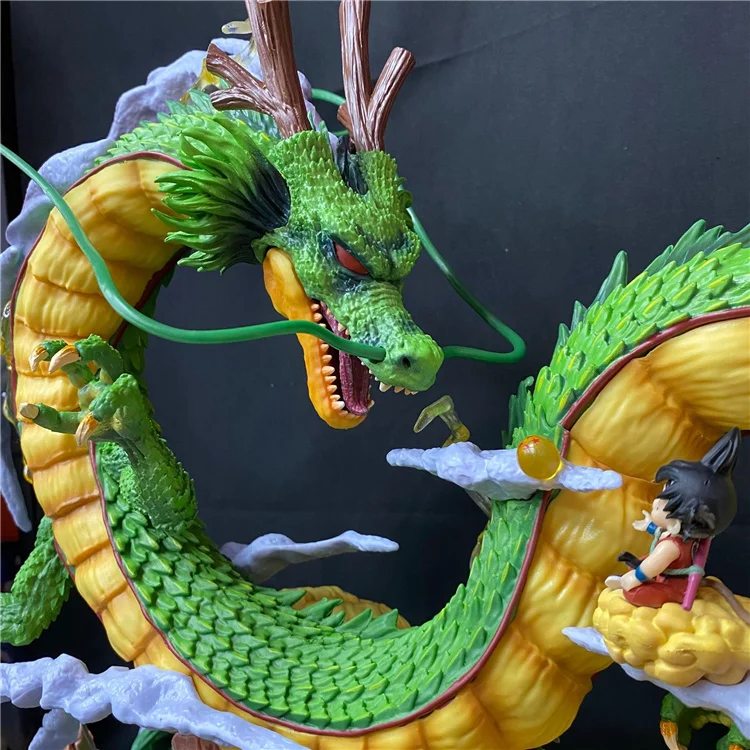 New Arrival Gk Dragon Balls Z Action Figure Big Size Shenron Somersault Cloud Goku Figurine Model Toys Dolls