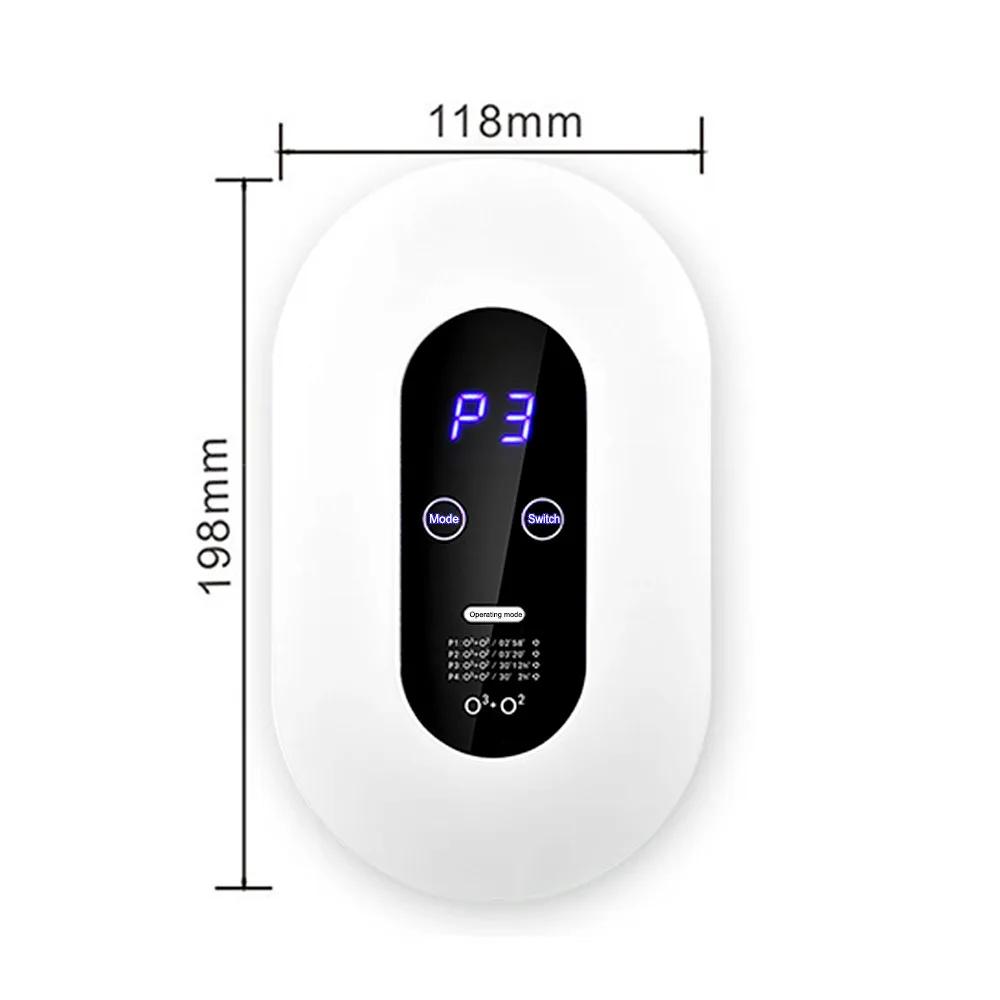 Mini Portable Sensor Pet Odor Remover Eliminator Sterilizer Car Room Ozone Generator Air Purifier