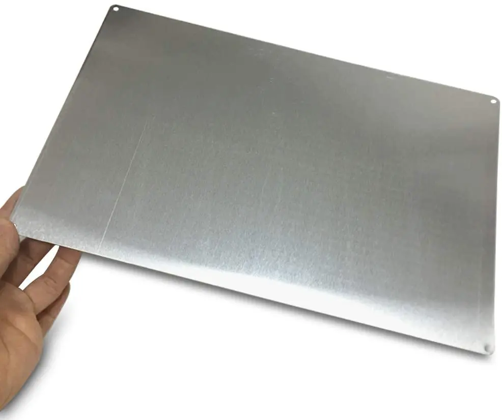 Алюминиевые металлические знаки, сублимационный белый знак 8x12x0, 26 дюймов для теплового Пресса/УФ печать 20x30 см