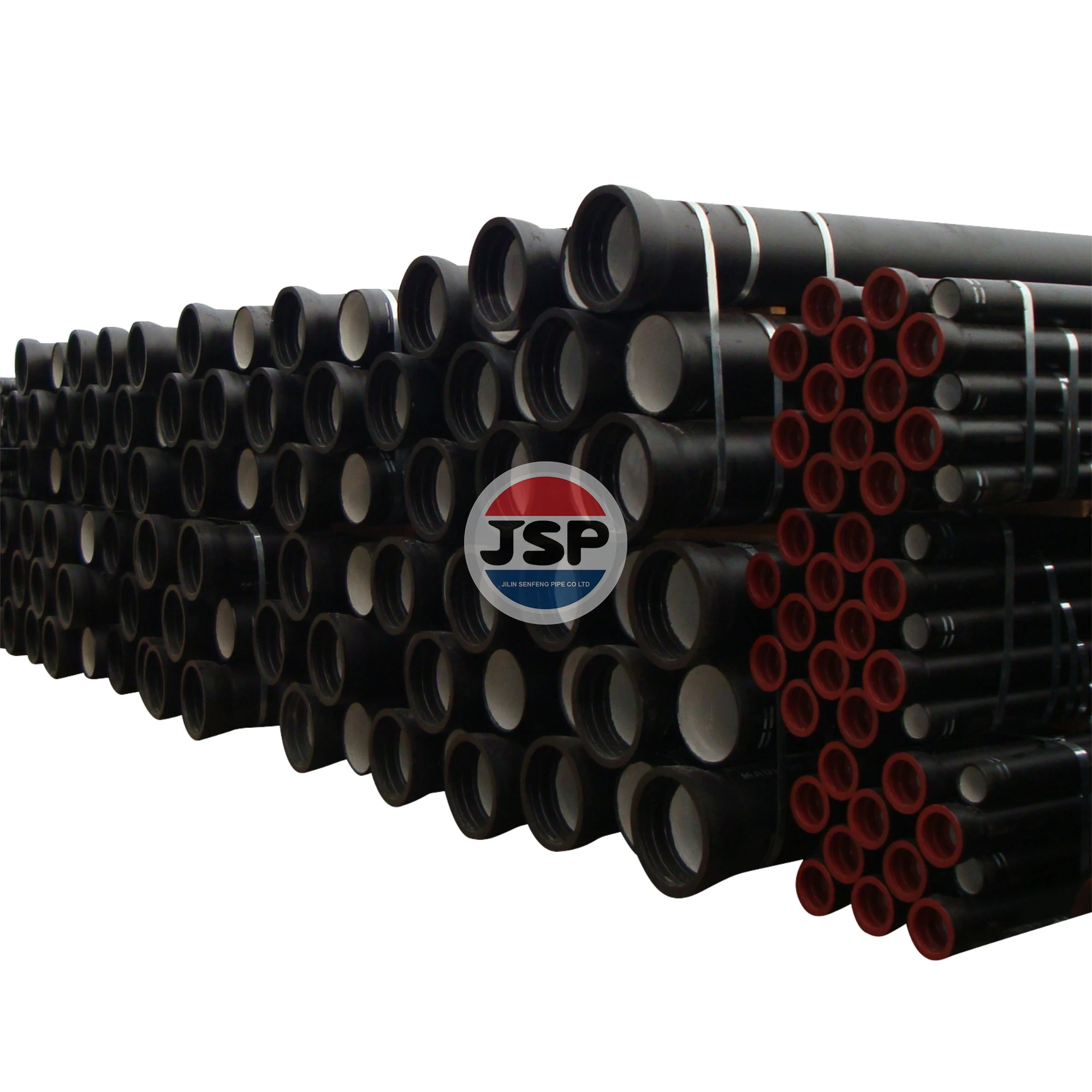 JSP, низкая цена, Заводская распродажа, труба из ковкого чугуна ISO2531/EN545 K9 BSEN545, труба из ковкого чугуна для питьевой воды