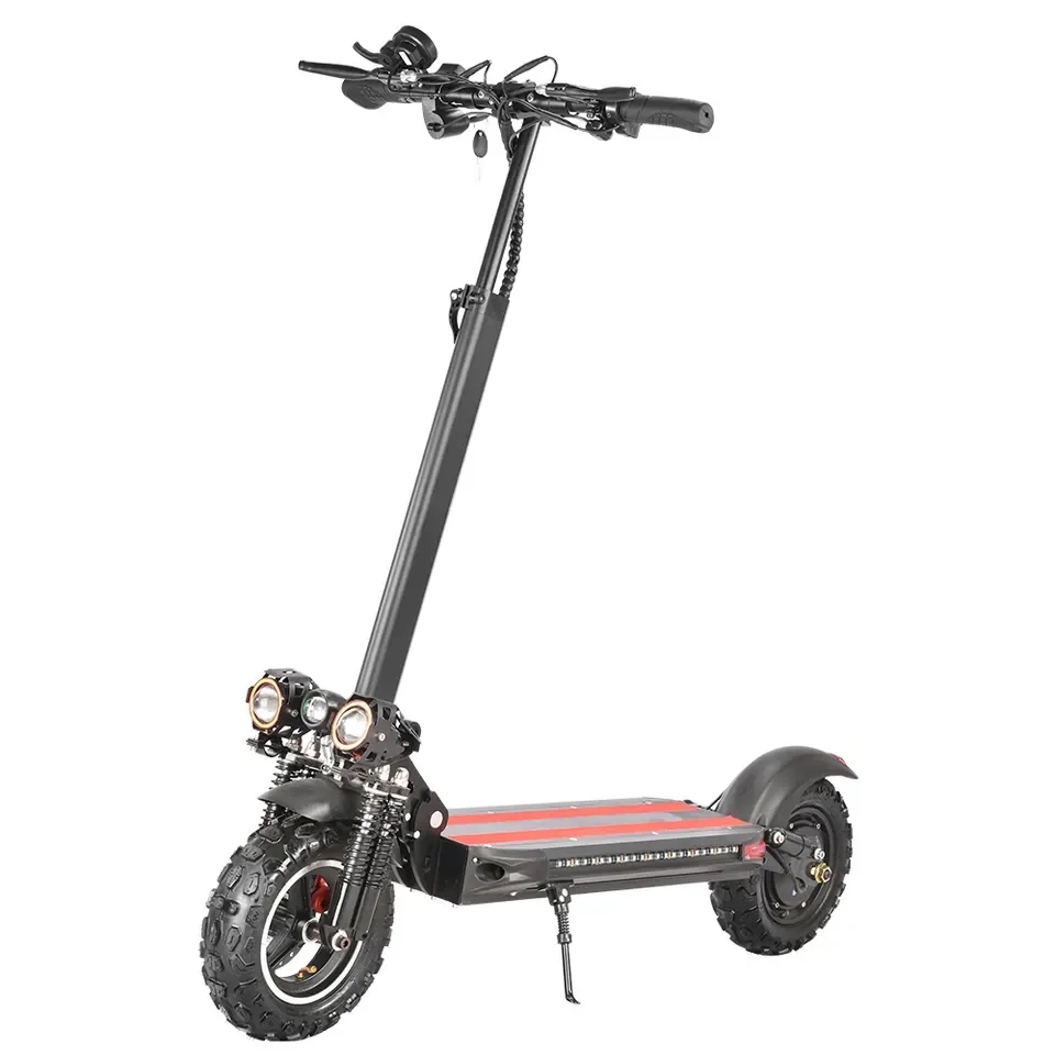 Factory supply 1200W acceleration motor foldable electric scooter with 11-inch off-road wide tire