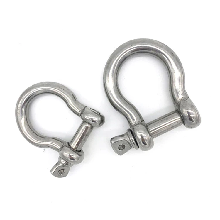 JRSGS Wholesale High Quality Stainless Steel 304/316 European Type Bow Shackle