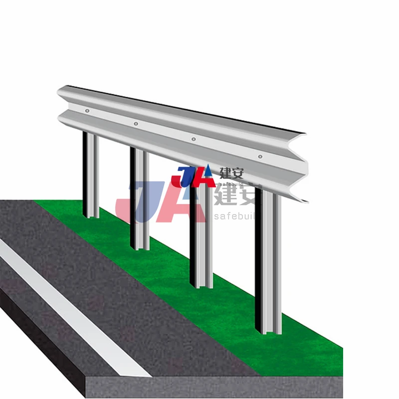 Highway Guardrail with W Beam Galvanized for Road Safety
