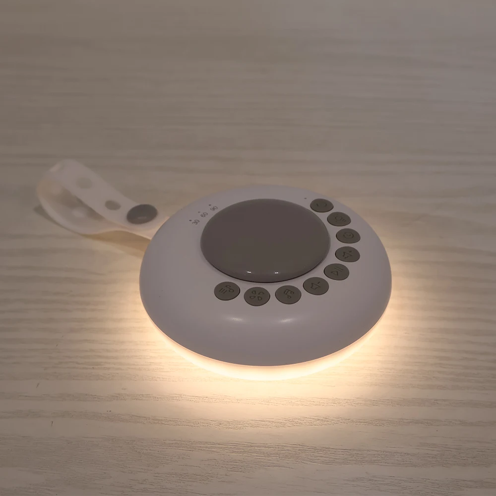 Professional White Noise Machine with Multiple Sound Modes Ideal for Soothing the Baby