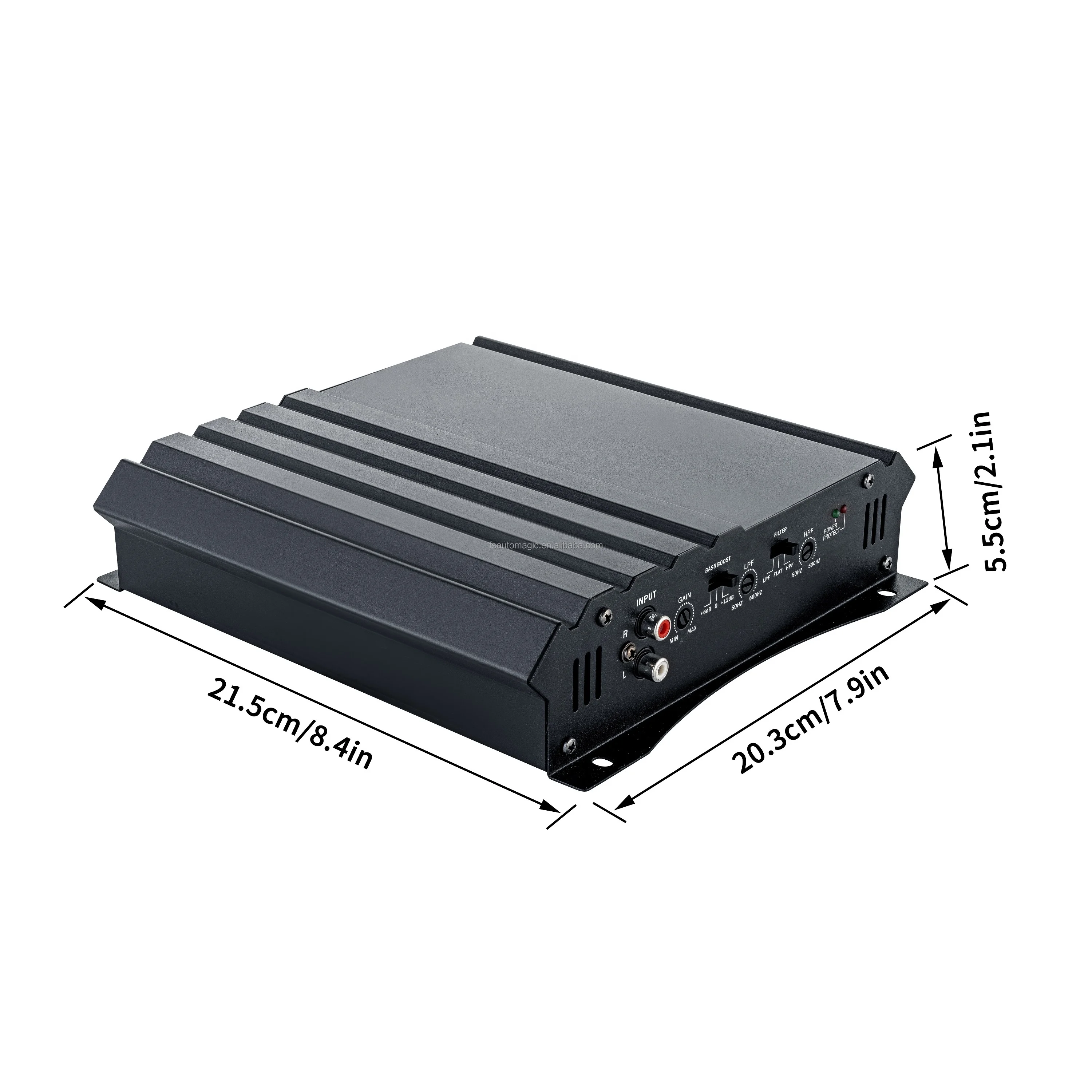 North America Market Hot Selling Super Mini High Power Auto Power Amplifier class AB 2 Channel car amplifiers
