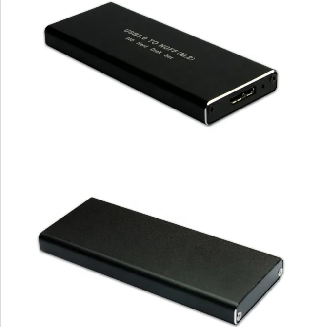 M2 SSD Case Hard Disk Case USB3.0 Micro-B to M.2 NGFF Adapter External Hard Drive Disk HDD Box SSD Enclosure m.2 SSD Case