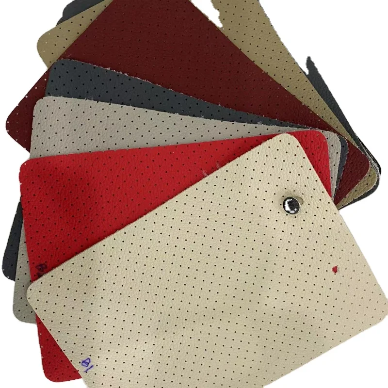 Synthetic Faux Leather Fabric PVC For Car/Sofa Decoration Rexin Leather Fabric