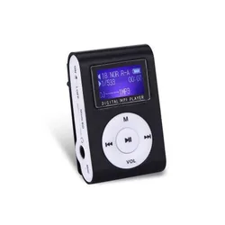 Classic insert TF card metal clip mini MP3 music player sport gift clip MP3