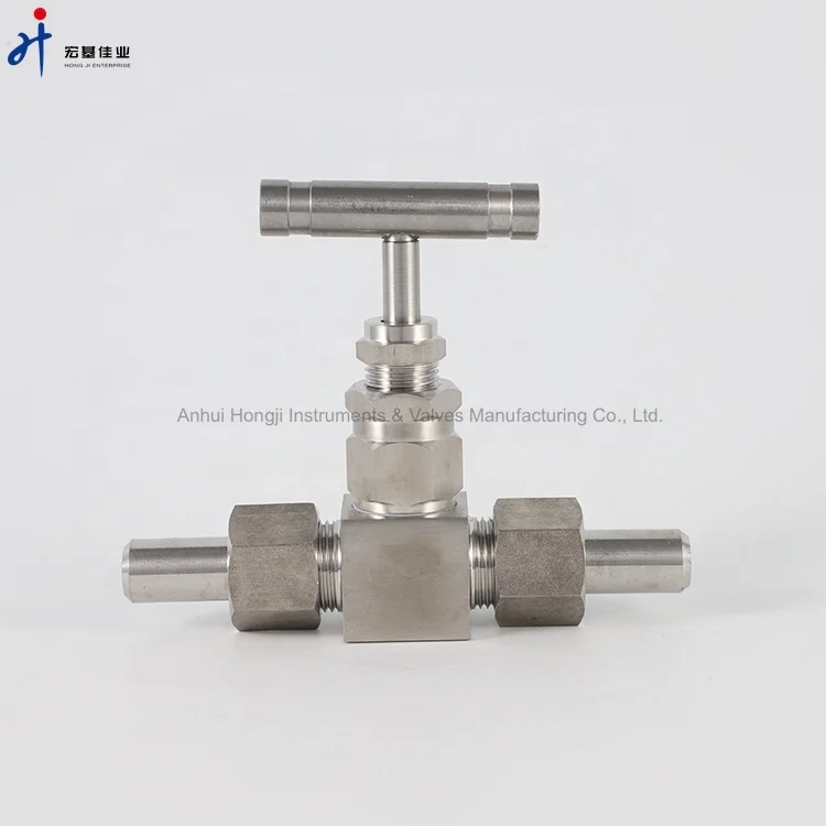 Fluid Control Valves Manufacture Supplier Stainless Steel Needle Valve with Male Thread NPT