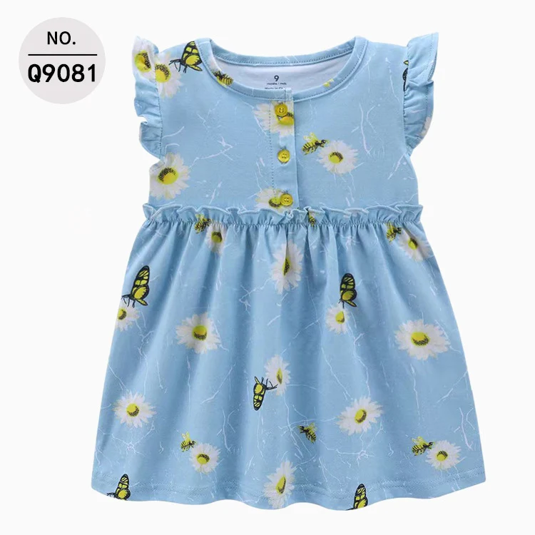 Kids Clothes Sleeveless Princess Dress For Girls Baby Lace Princess Party Dress Mesh Puffy Gauze Dress 1-5 Year