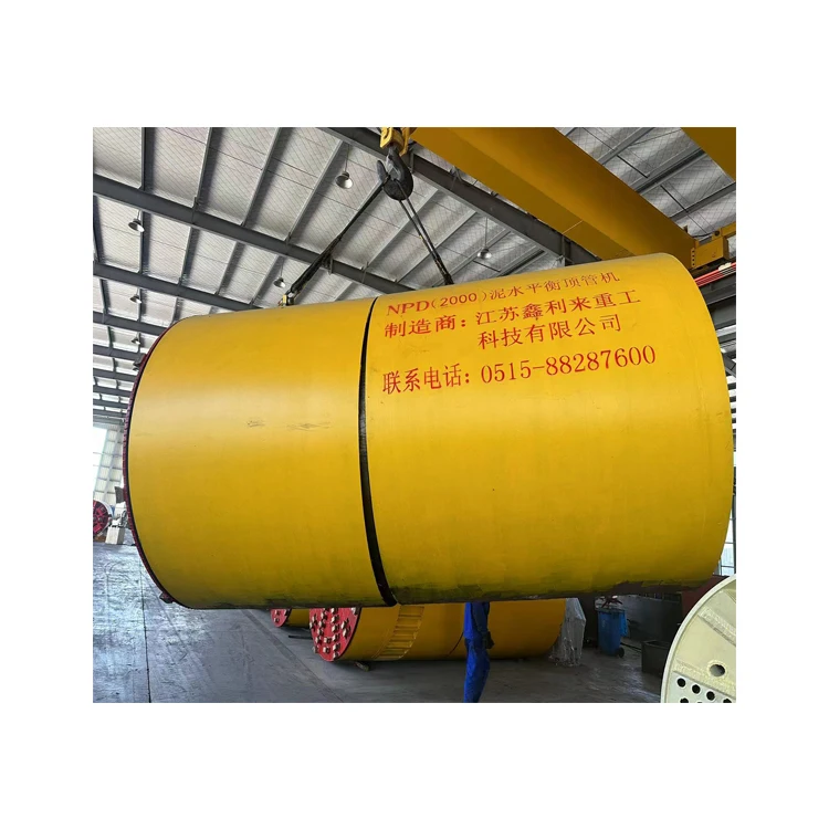 Economical High Efficient Full Face Cutting Mixed Formation Pipe Jacking Machine