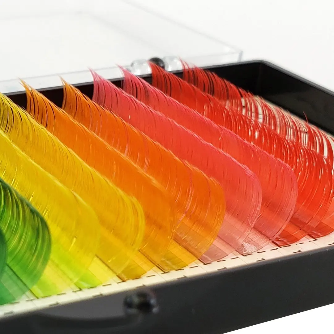 Color lash las extension supplies trays adhesive products extensiones de pestanas eyelashes extension de cils professional set