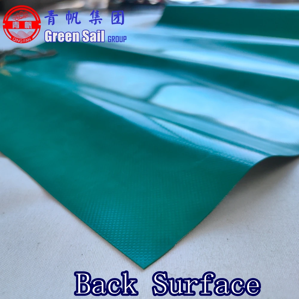 950gsm 0,75 мм толщина 1000D Глянцевая знамя гибкого трубопровода PVC брезентовое накрытие