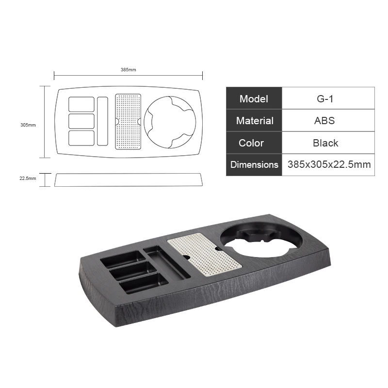 Hotel Room Resort Guestroom Luxury Chinese Tea Pot Boiling Water Tray Sets Plastic Electric Kettle