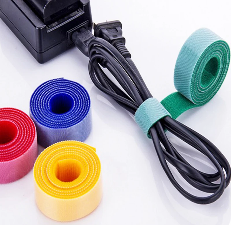 Back To Back Colors Hook And Loop Cable Strap