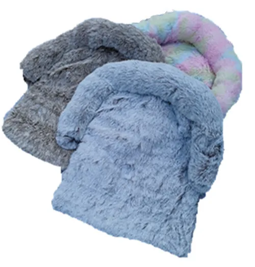 New design Pet Products handmade Eco Friendly Material Warm Plush Dog Bed Sofa Cover Pet sofa blanket