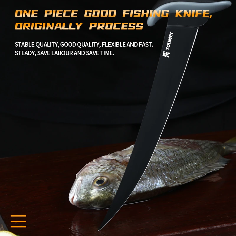 Newly designed stainless steel 5cr15mov 7inch Chef Knife Fillet Knife with PP+TPR handle filet knife