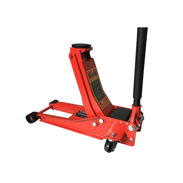 3 Ton Low Profile Steel Floor Car Jack Trolley Jack with Rapid Pump
