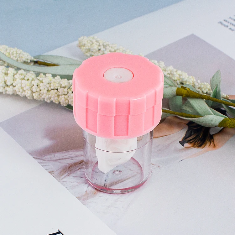 Практичный футляр для контактных линз ручной работы очиститель аксессуары