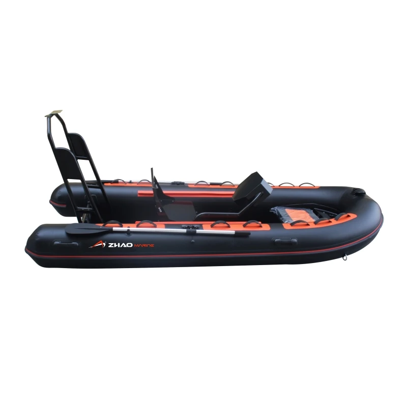 ZY  Rib420 Pvc Boat Rib Boat With Boat Trailer