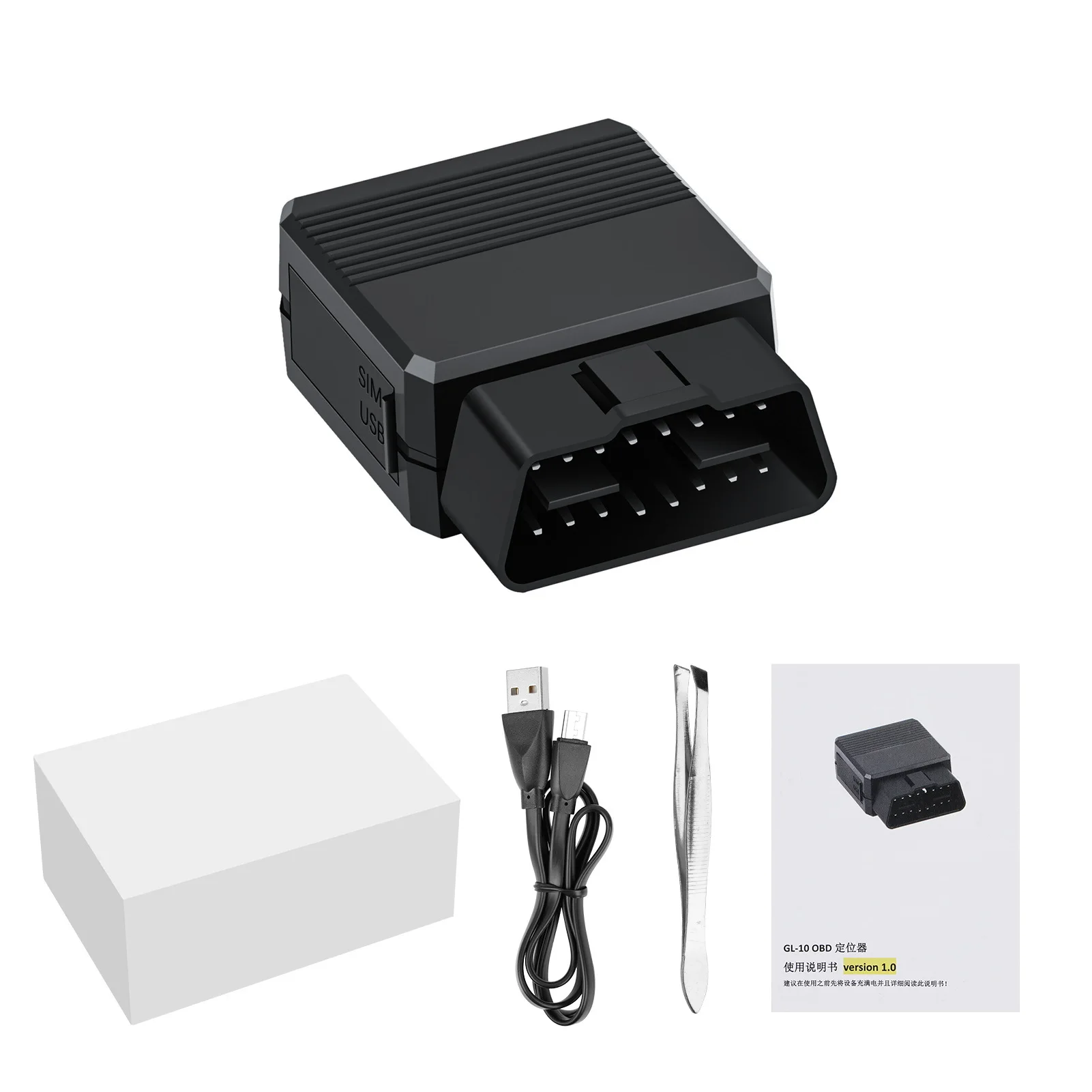 GPS-трекер для транспортных средств OBD 4G LTE в реальном времени автомобиля 180 дней устройства отслеживания исторического маршрута