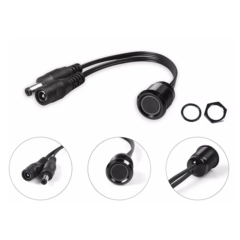 DC12V 24V 6A Metal Touch Dimmer Switch LED Cabinet Wardrobe Sensor Touching Switch for LED Strip