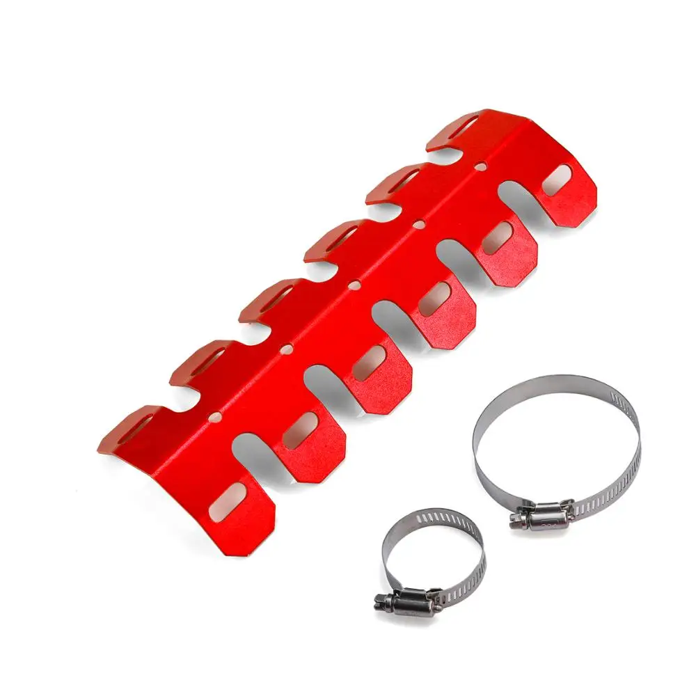 
Motorcycle Vehicle Rider Modification Parts Exhaust Heat Shield Anti-scalding Cover Cheap Delivery 