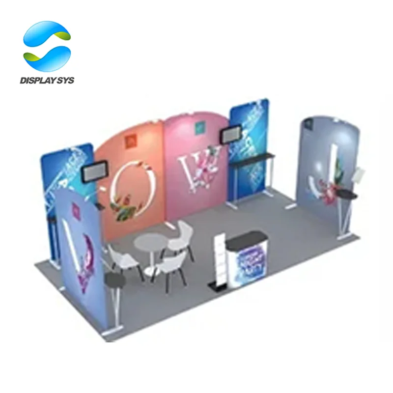 China Factory Seller tension fabric exhibit booth for sale