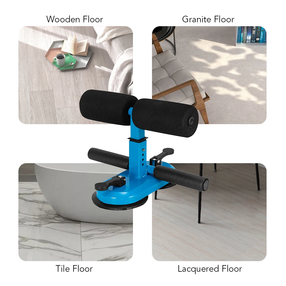 Double Suction Cups Assistant Device Ab Master Trainer Home Workout Muscle Training Body Stretching Lose Weight Floor Sit Up Bar