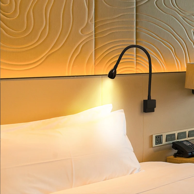 Jedver 12V 24V 3W Reading Light Hot Selling Dimmable Book Light For Night