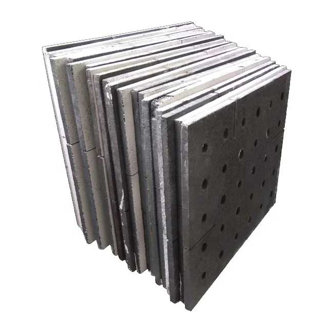 1400C silicon carbide SiC ceramic plate / batt / setter plate 400x500x12mm