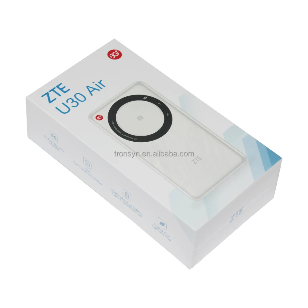 Newest ZTE U30 Air 5G Highspeed Portable Wi-Fi Hotspot With 4500mAh Battery And Support 5G Fast Network SA&NSA