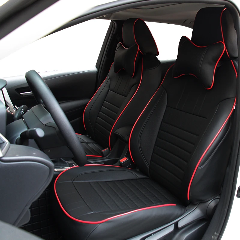Кожаный Чехол для сидения Toyota Corolla Crown Camry CRV Yaris Hilux Tacoma Asia Dragon