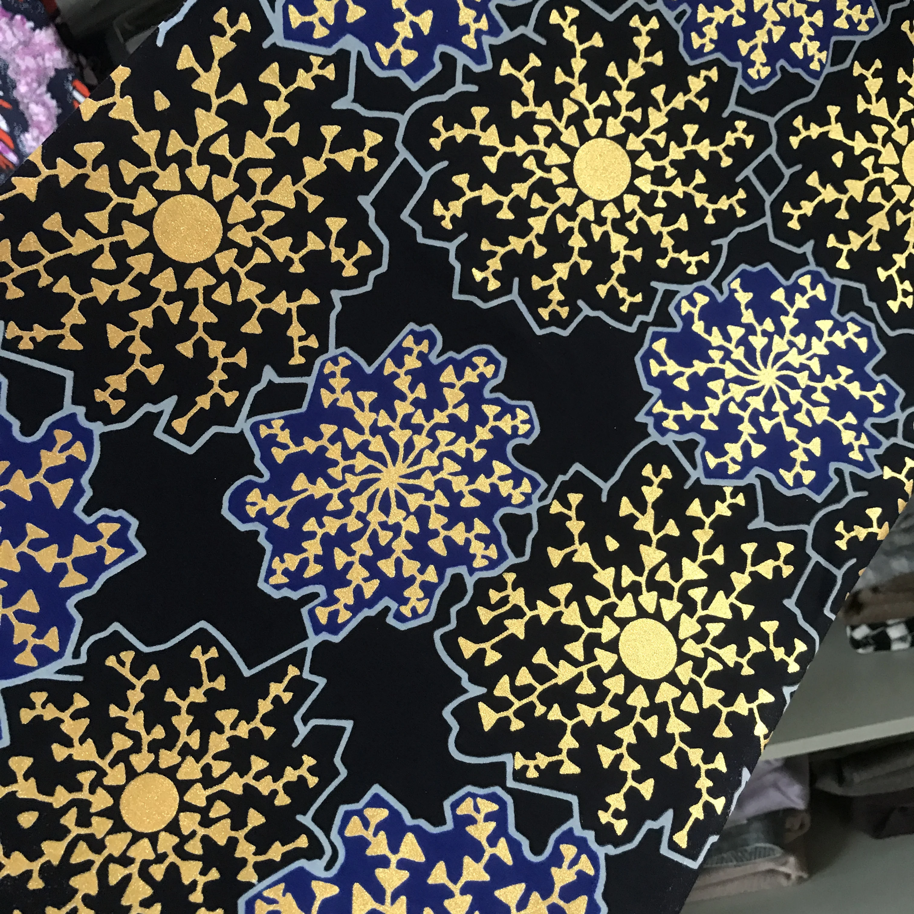 Hot Sell 100% Cotton Super Gold Wax Prints Golden African Ankara Fabrics