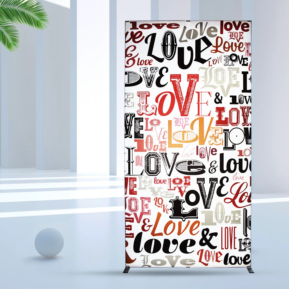 Aluminum Frame SEG Fabric Cover POP UP Stand Trade Show Display Stand For Exhibition Booth