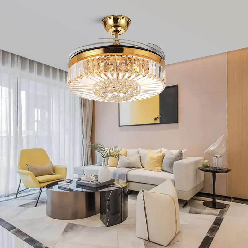 Factory hot selling high quality luxury ceiling fans wholesale modern electric ceiling fan with remote