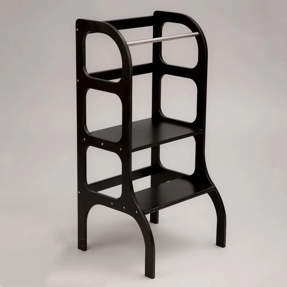 Бамбуковая деревянная вспомогательная башня кухонный обучающий стул детский ступенчатый