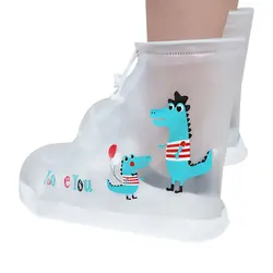 2022 new fashion rain shoes waterproof transparent rain boot warm pvc safety  reusable adult wear-resistant