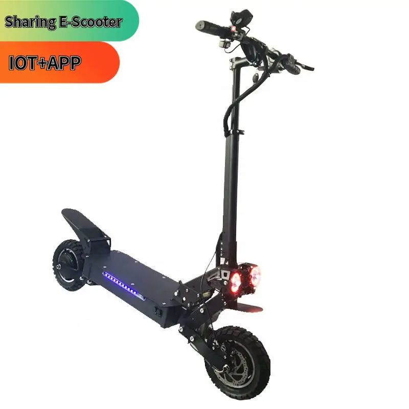 2020 China Big Wheel Scooter 4000W 5000W 72V Adult Dual Motor Electric Cruiser Motorcycle Bike Kit