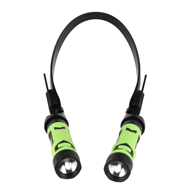 Factory New Design Flexible Neck Rechargeable Reading Lamp Hanging Telescopic Adjustable Magnet Flashlight LED Book Neck Light