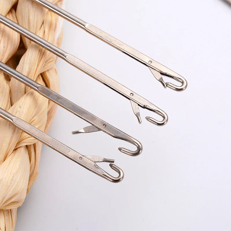 Stainless Steel Sewing Loop Turner Hook Turning Fabric Tubes Strap Belt Strips Handmade DIY Quietling Tool Accessories
